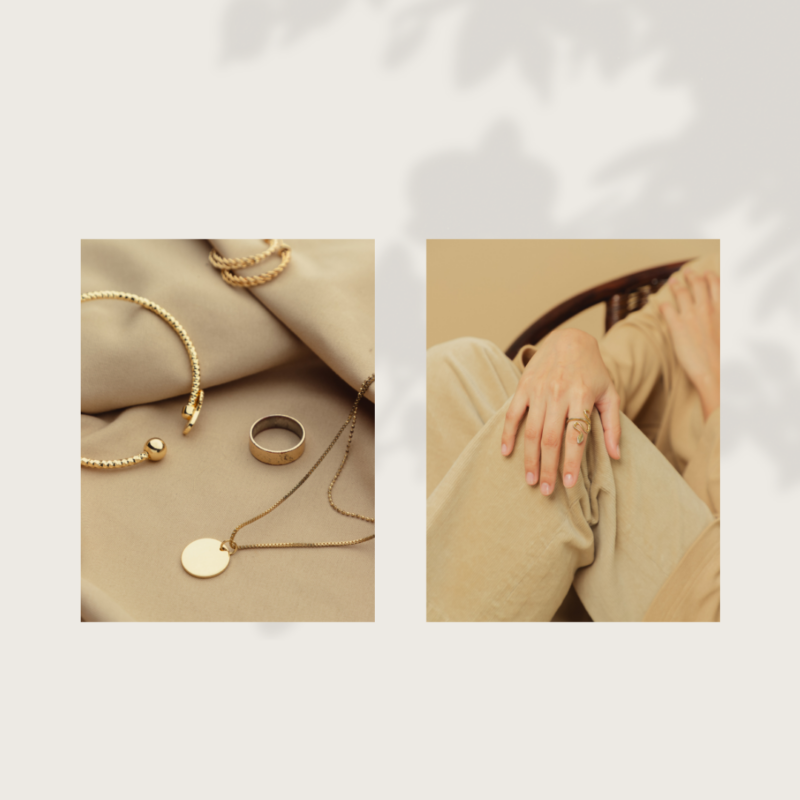 White Gold Elegant Jewellery